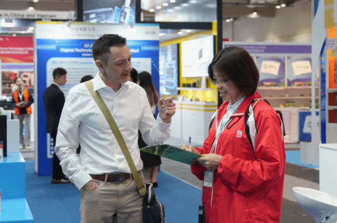 Verified suppliers at Global Sources Mall trade show